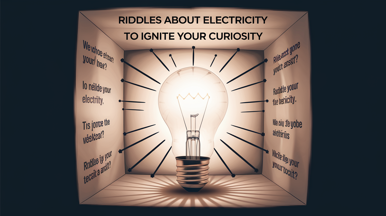 Riddles About Electricity to Ignite Your Curiosity