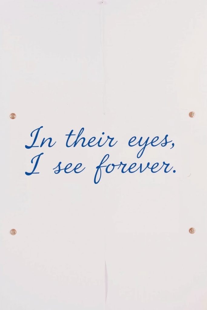 In their eyes, I see forever