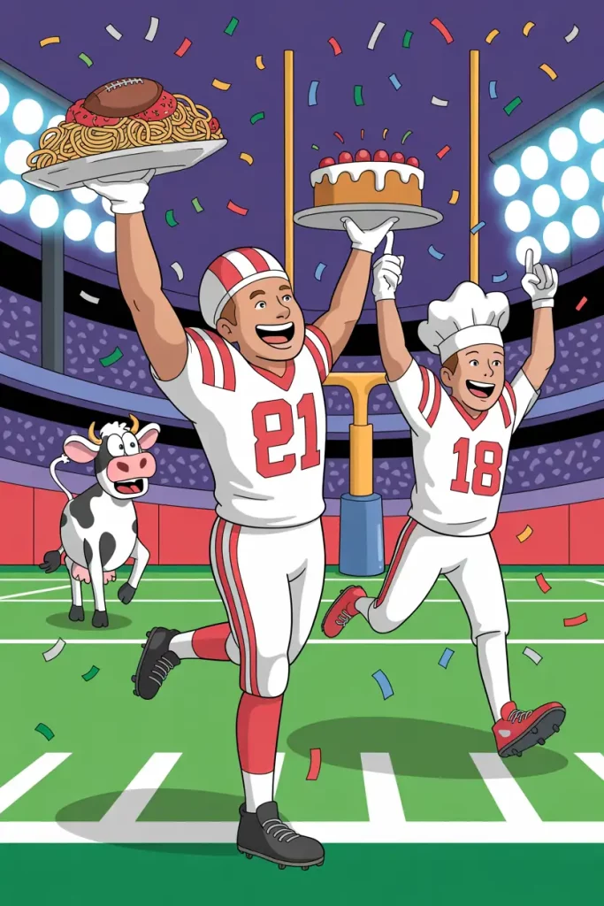 End Zone Celebrations - Victory Lap Puns