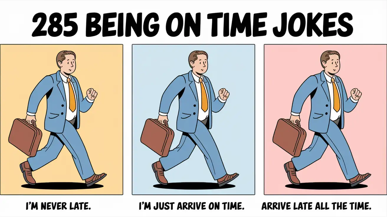 Being On Time Jokes