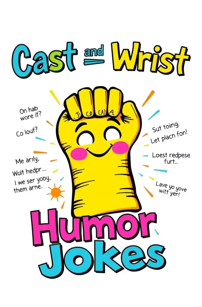 Cast and Wrist Humor Jokes