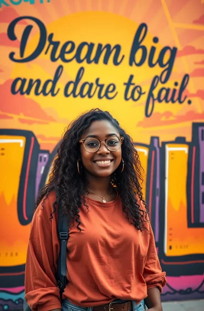 Dream big and dare to fail